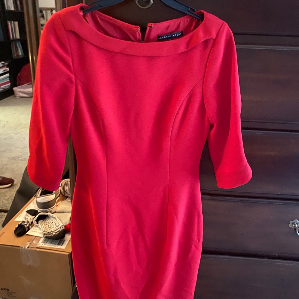 Red Antonio Melani Formal Dress
